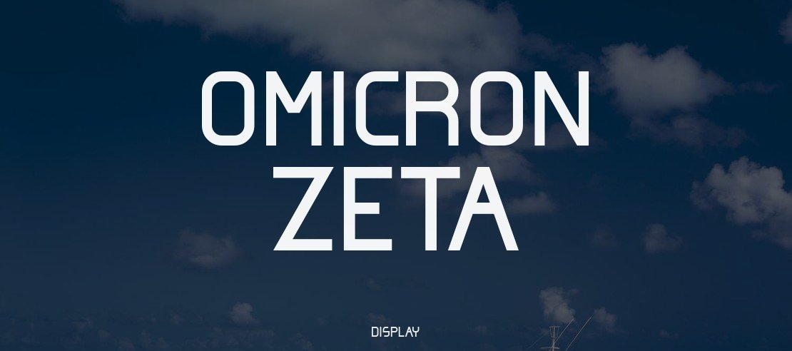 Omicron Zeta Font Family