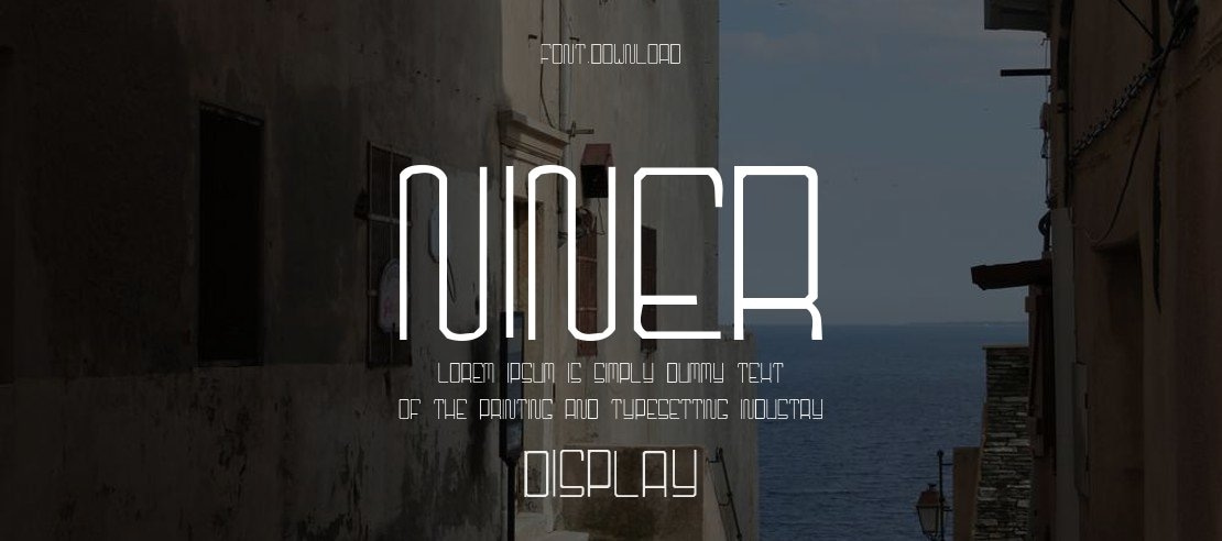 Niner Font