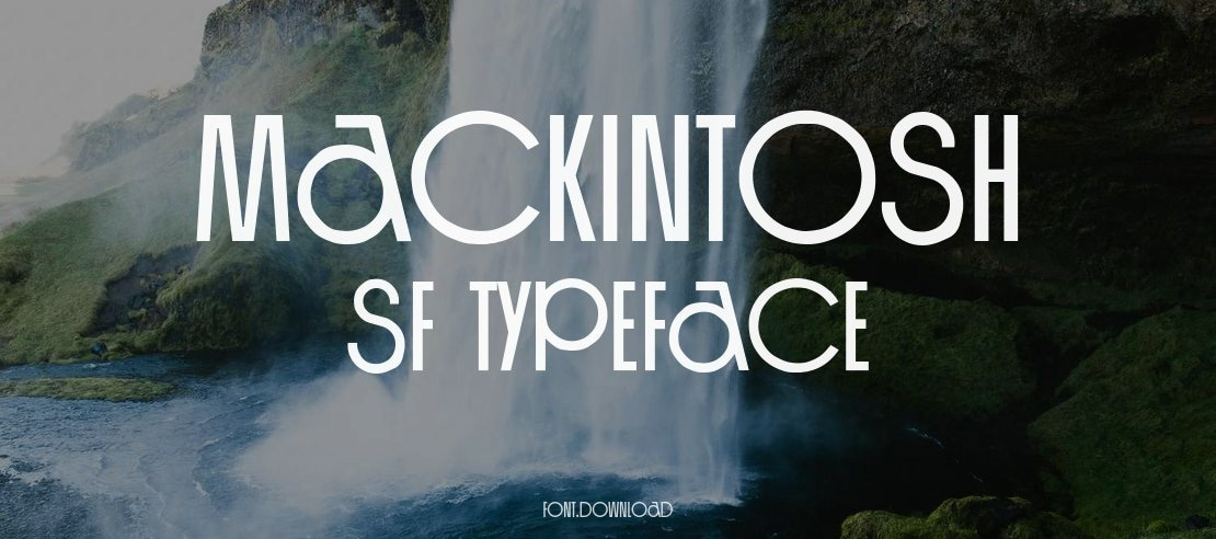 Mackintosh SF Font