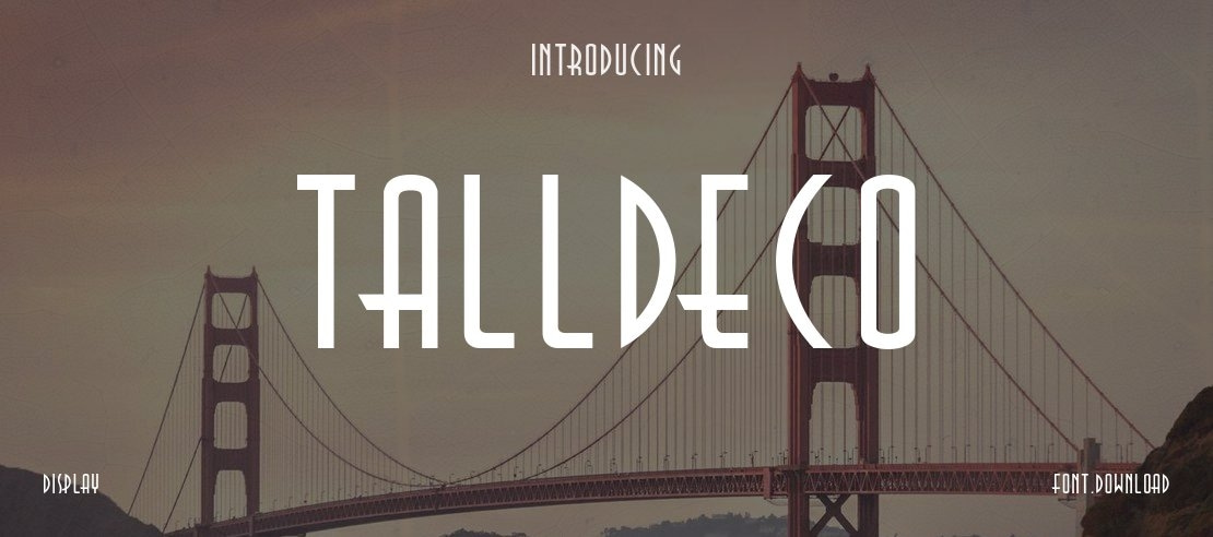TallDeco Font