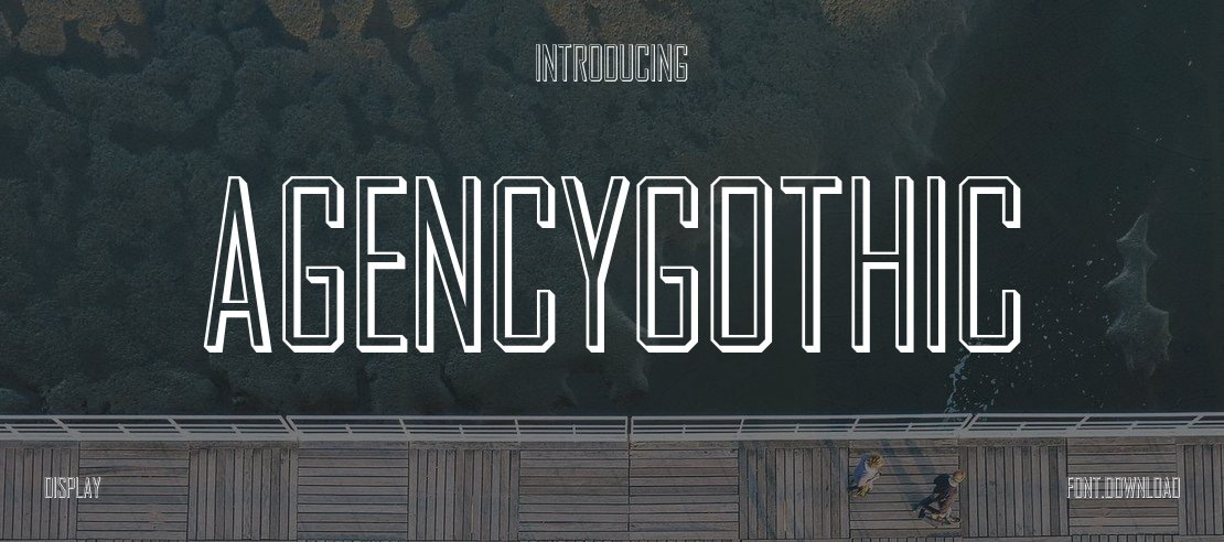 AgencyGothic Font