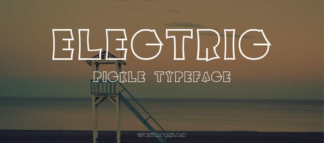Electric Pickle Font Family