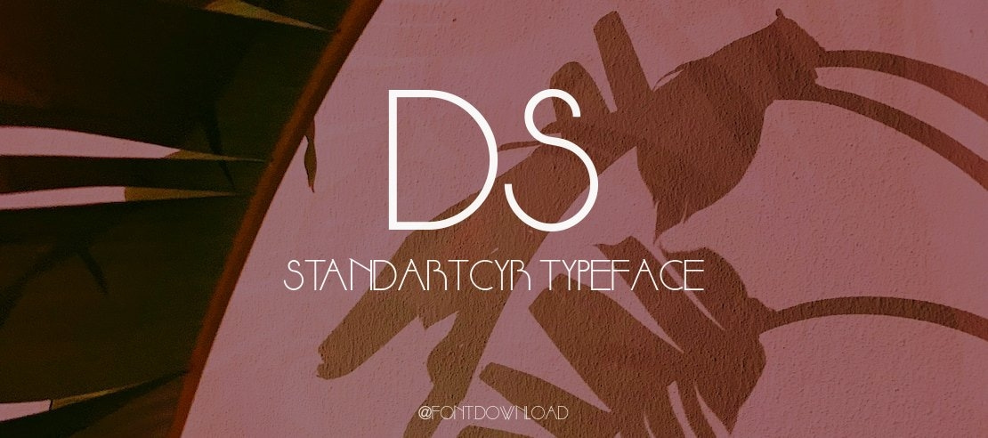 DS StandartCyr Font