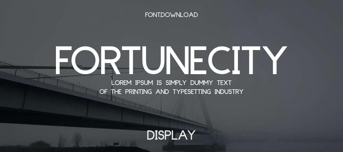 FortuneCity Font