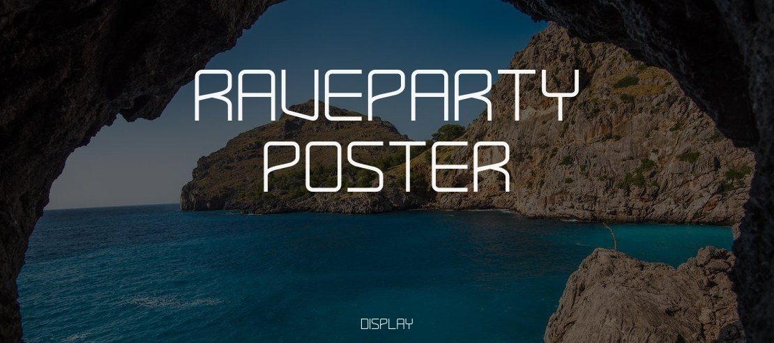 RaveParty Poster Font