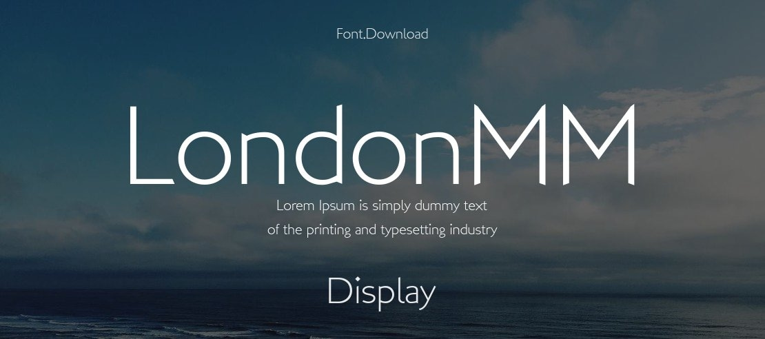 LondonMM Font