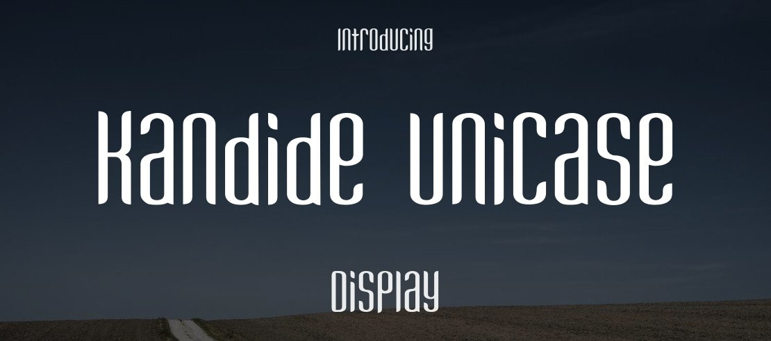 Kandide Unicase Font