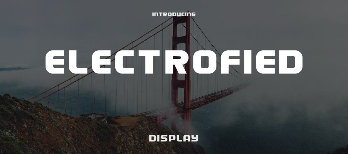 Electrofied Font