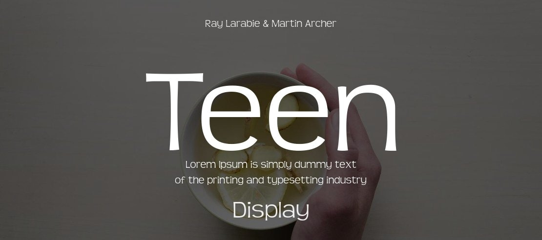 Teen Font