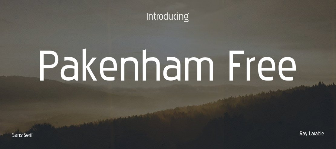 Pakenham Free Font