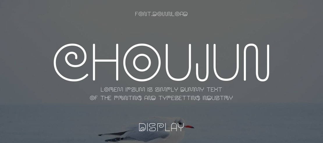 Choujun Font