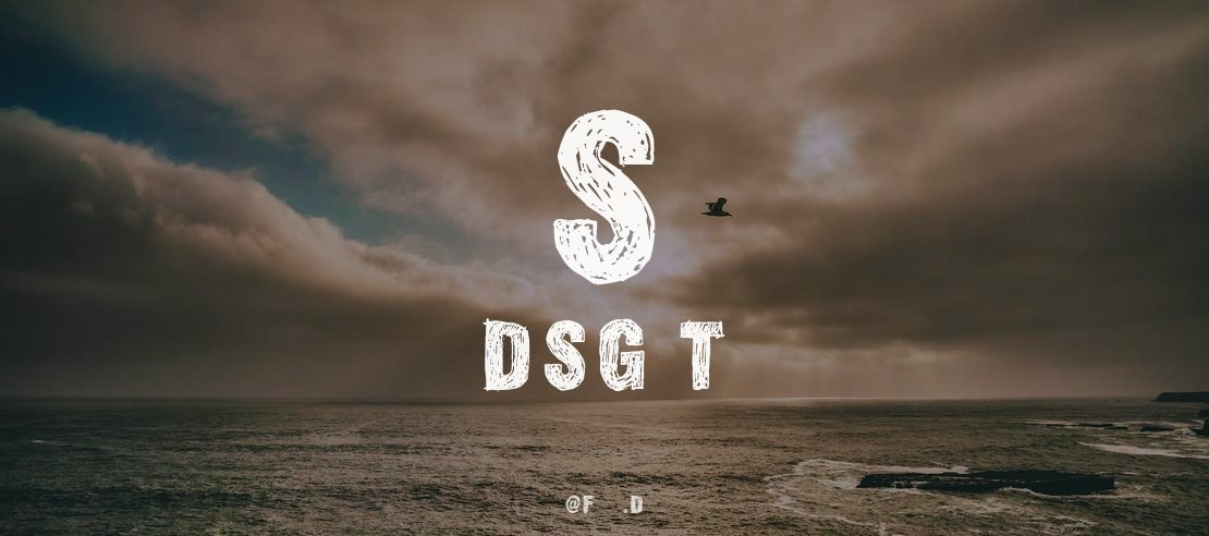 Skizzed DSG Font