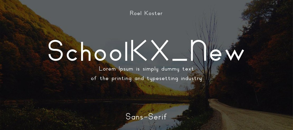 SchoolKX_New Font