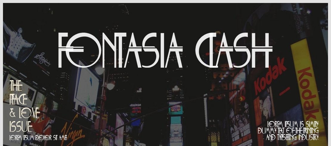 Fontasia Clash Font