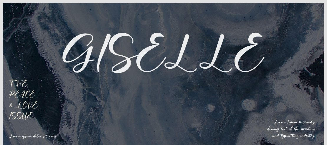 GISELLE Font