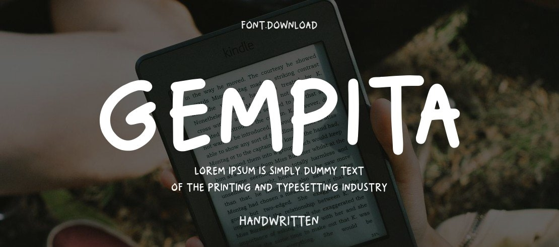 Gempita Font