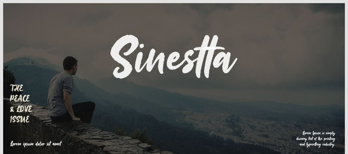 Sinestta Font