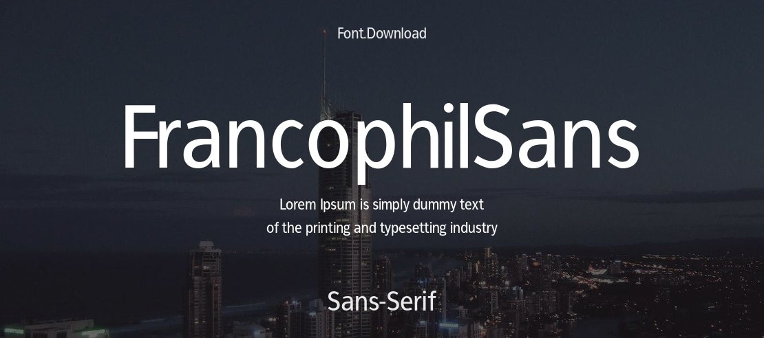 FrancophilSans Font Family