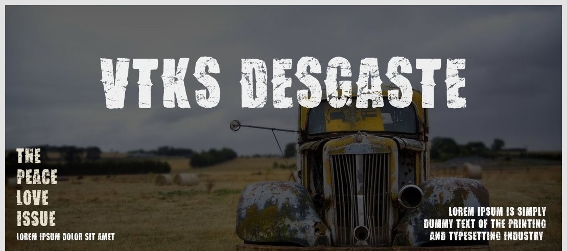 VTKS Desgaste Font