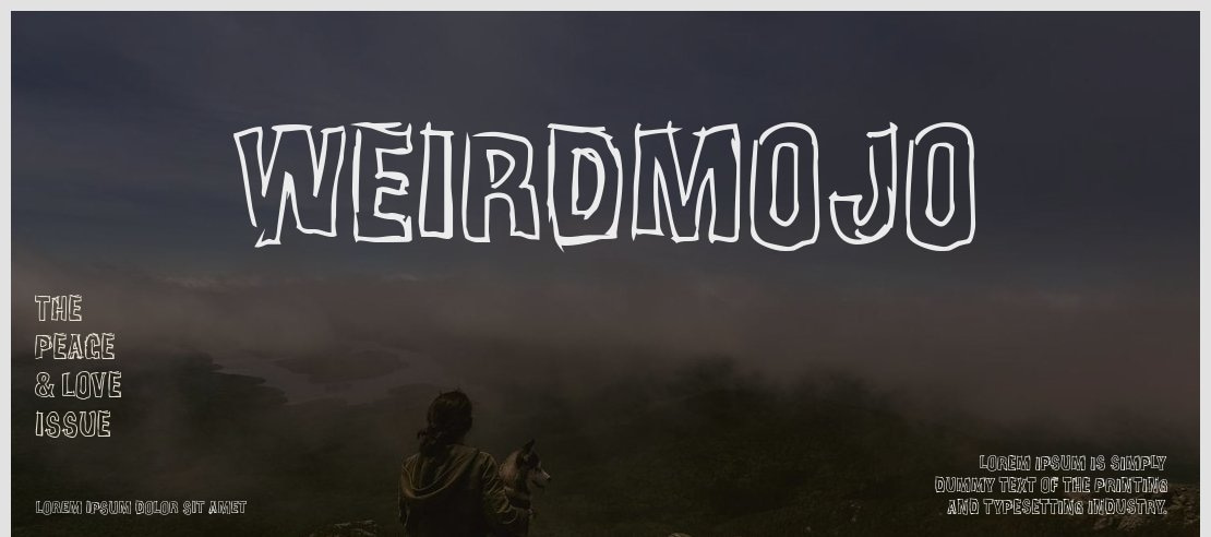 Weirdmojo Font