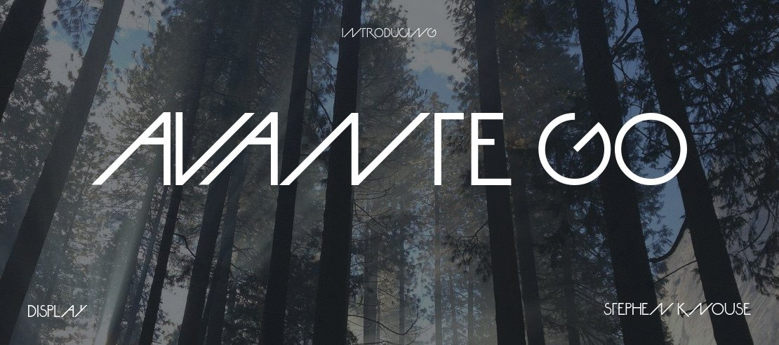 Avante Go Font