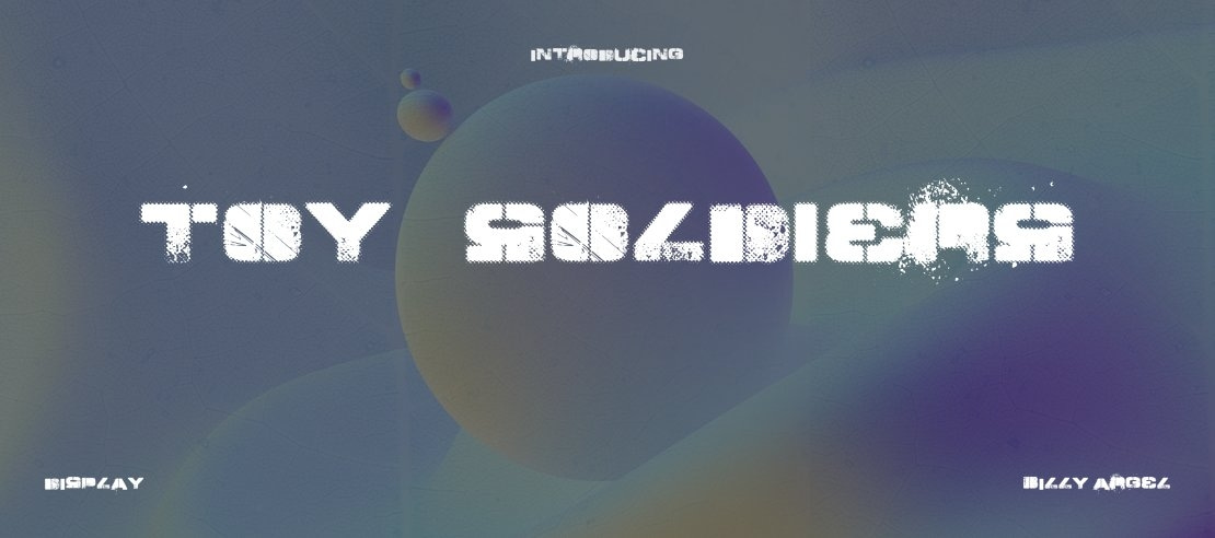 TOY_SOLDIERS Font