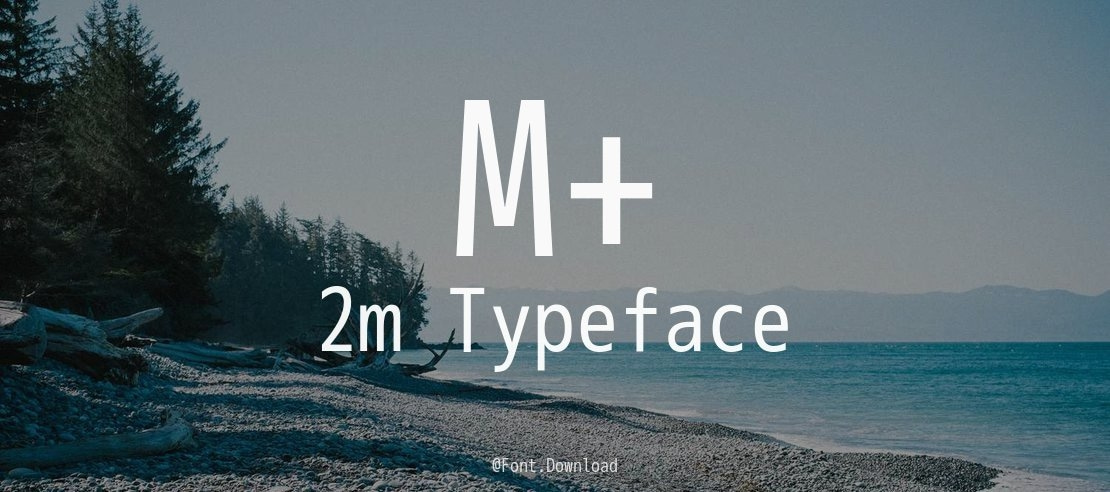 M+ 2m Font Family
