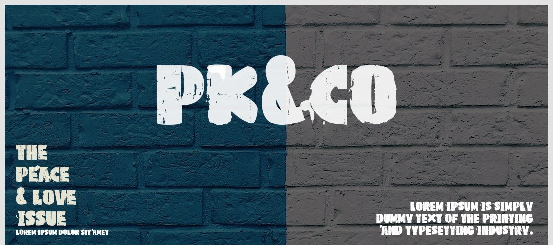 PK&co Font