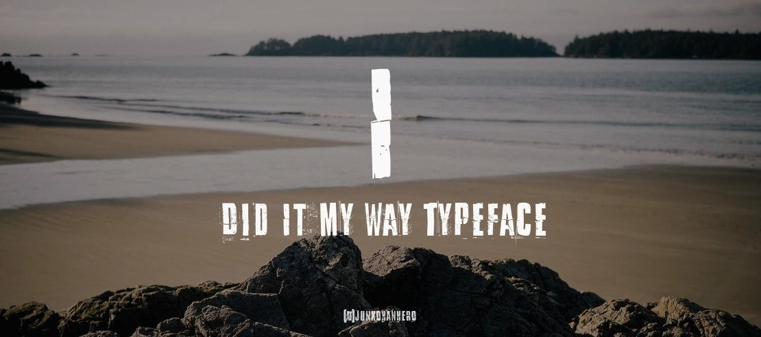 I Did It My Way Font