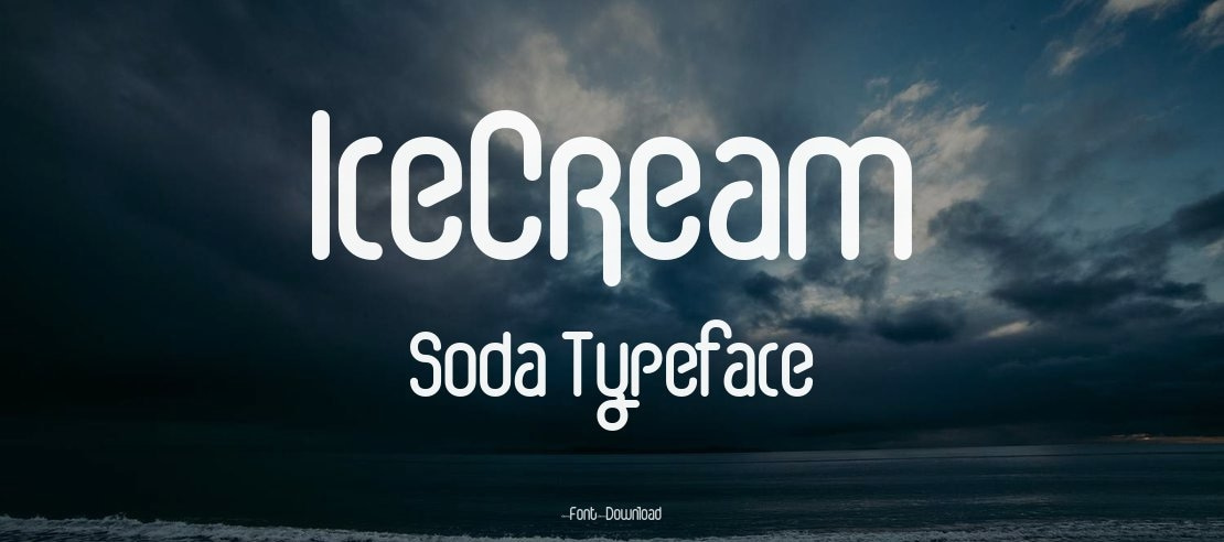 IceCream Soda Font