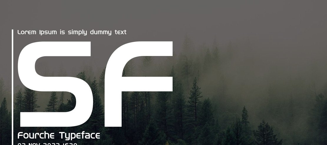 SF Fourche Font Family