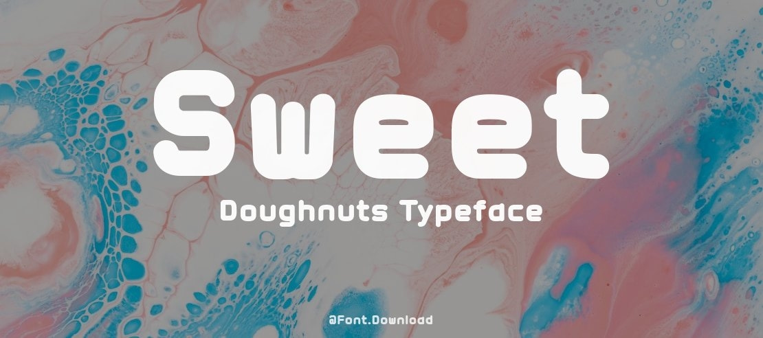 Sweet Doughnuts Font