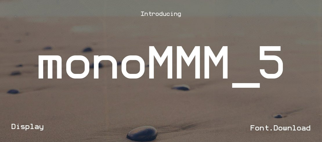 monoMMM_5 Font