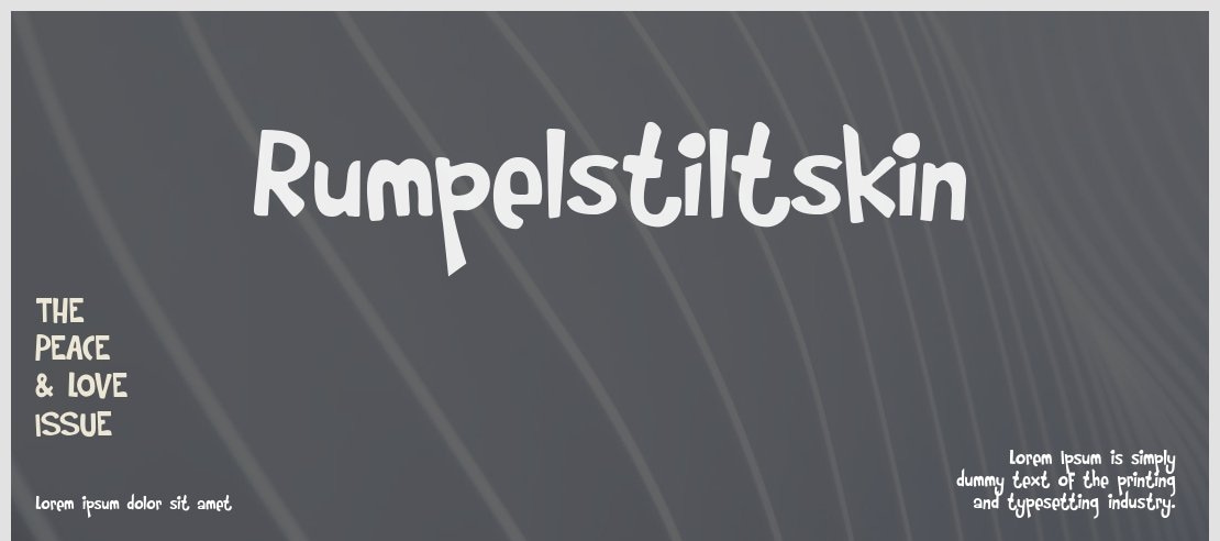 Rumpelstiltskin Font