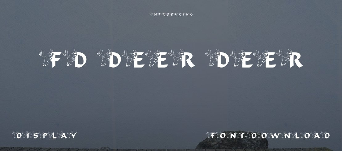 FD Deer Deer Font