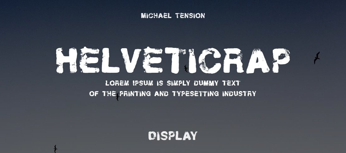 Helveticrap Font