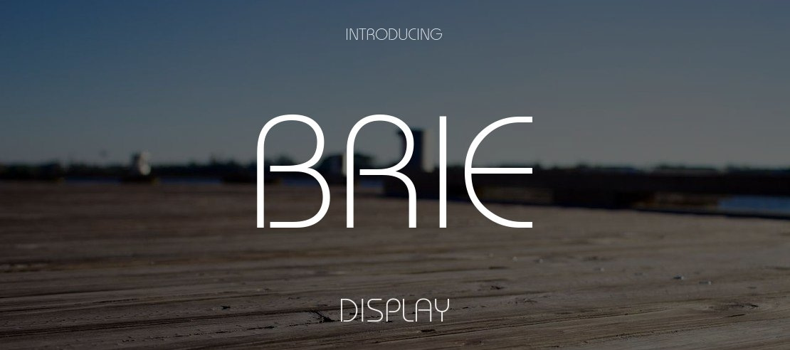 Brie Font