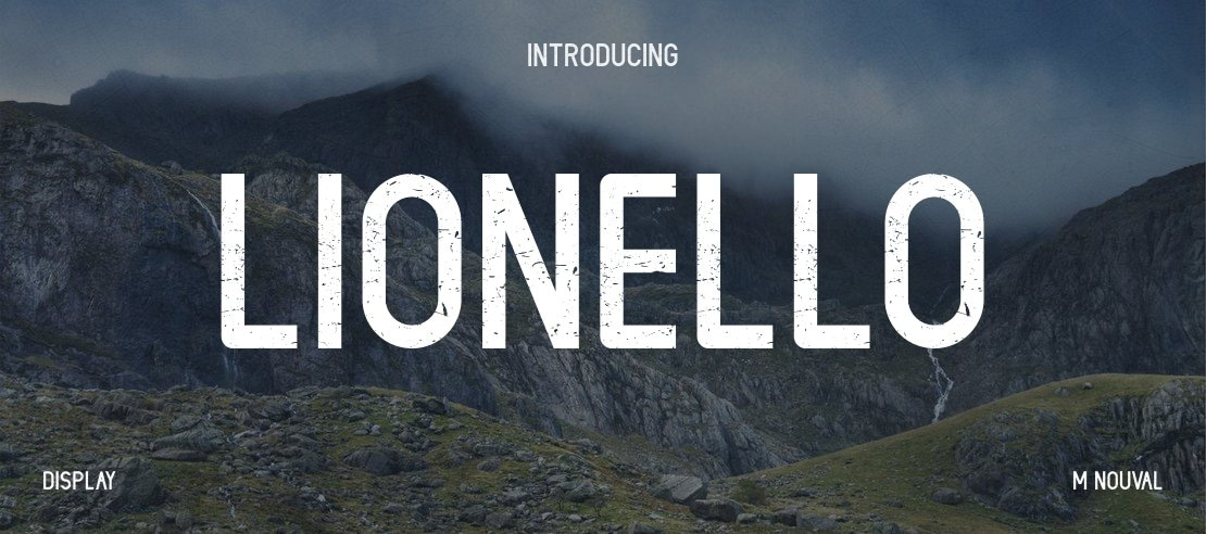 LIONELLO Font Family