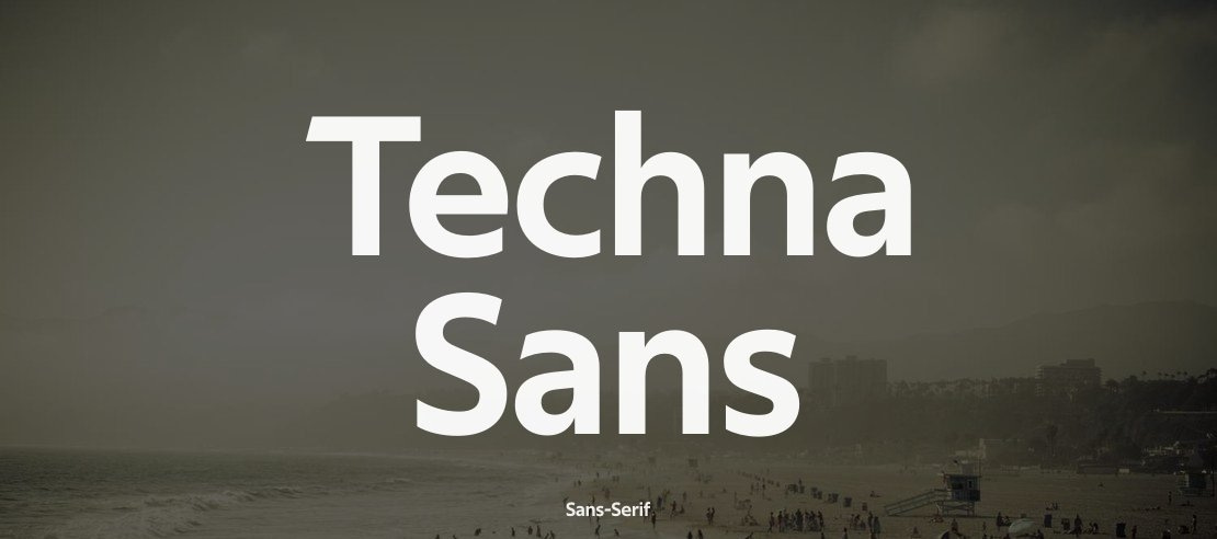 Techna Sans Font