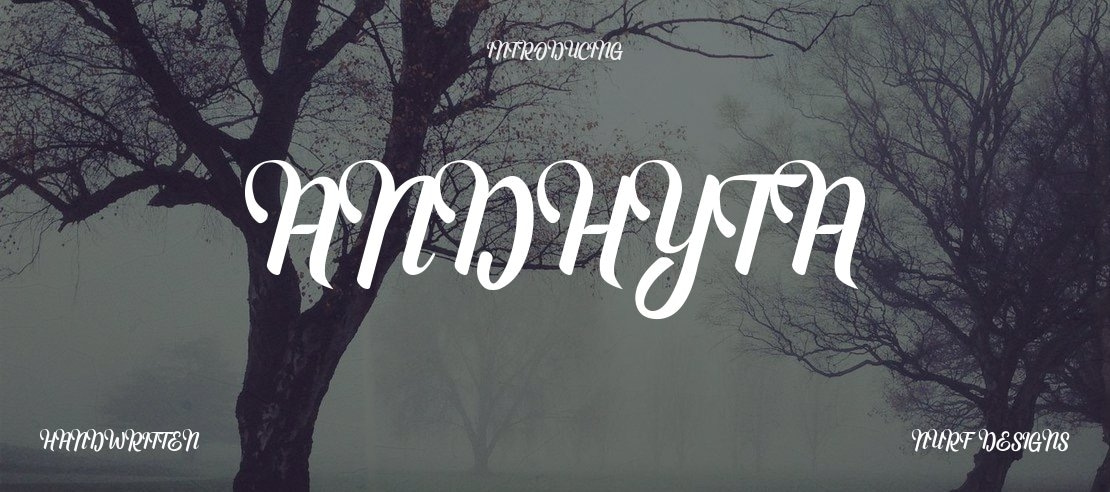 Andhyta Font