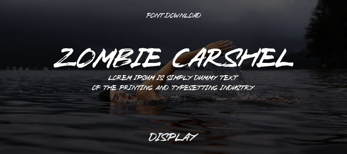 Zombie Carshel Font