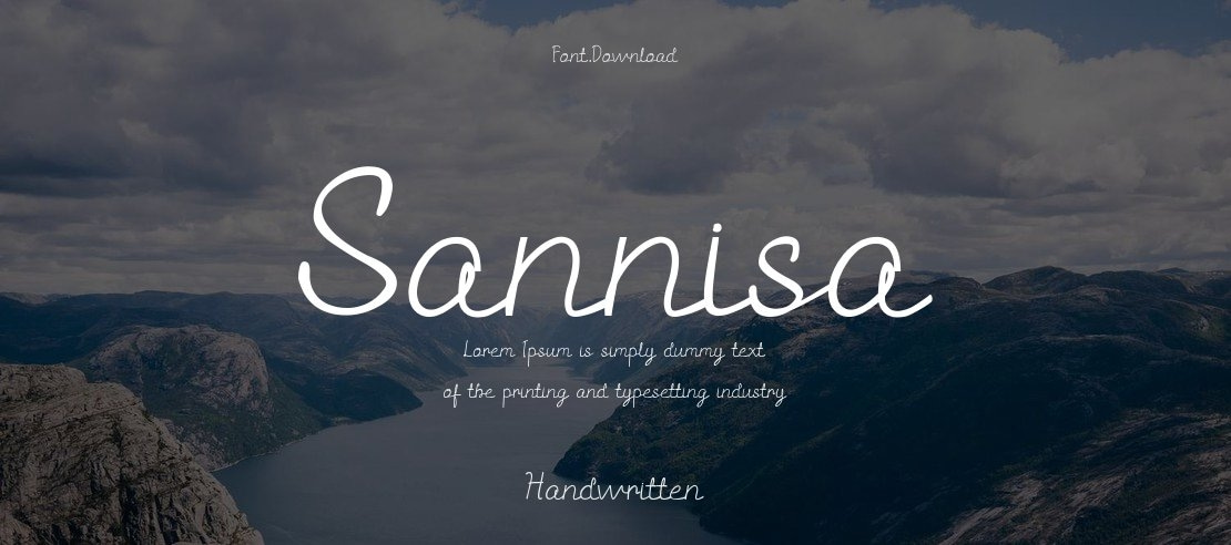 Sannisa Font