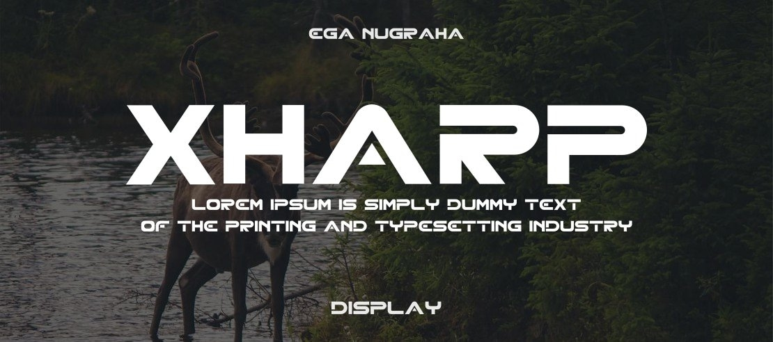 XHARP Font Family