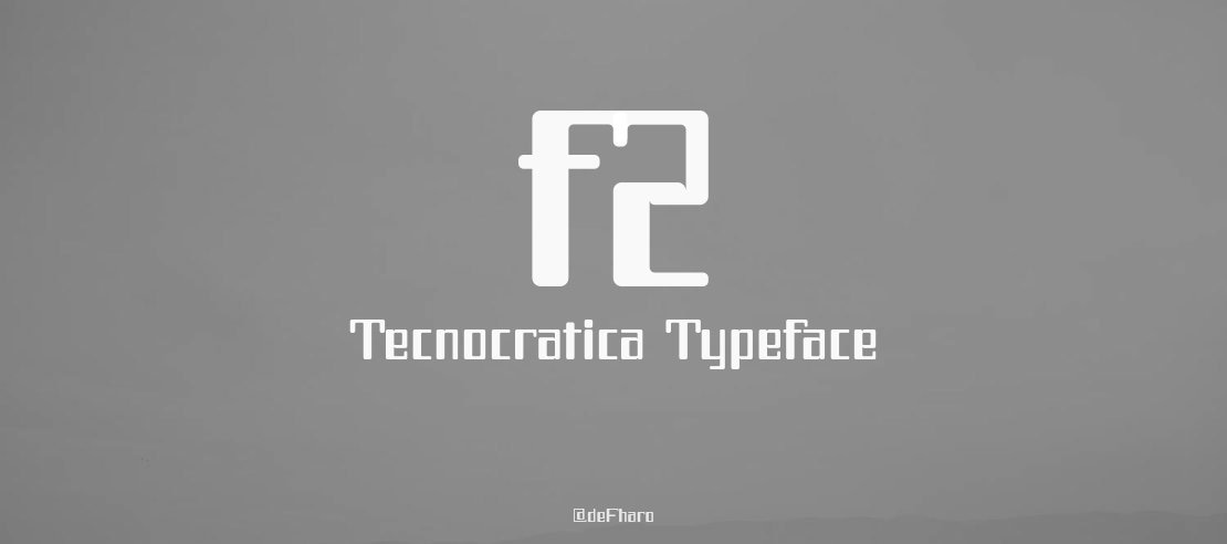 f2 Tecnocratica Font