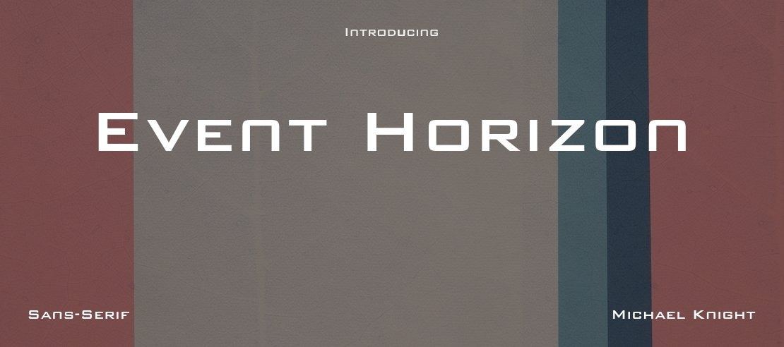 Event Horizon Font