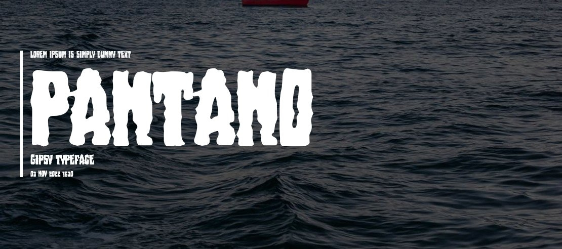 Pantano Gipsy Font