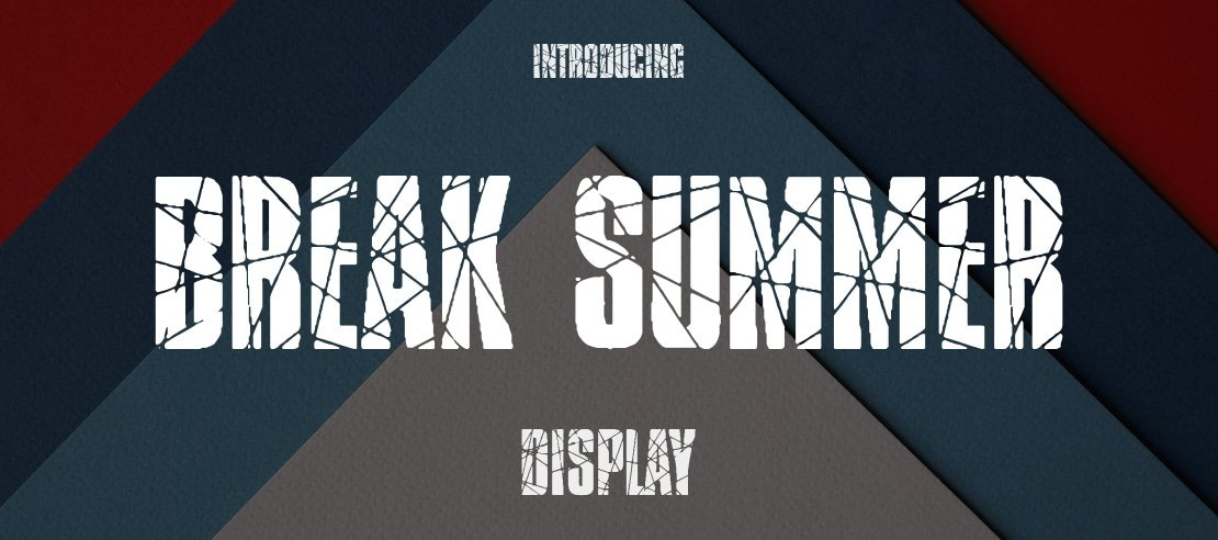 Break Summer Font