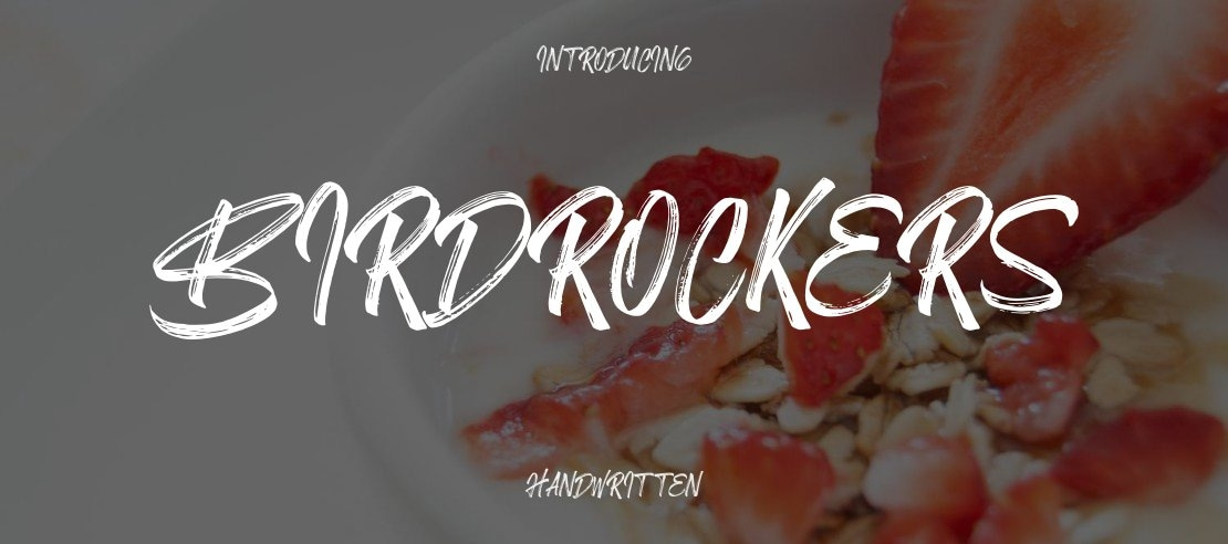 Birdrockers Font