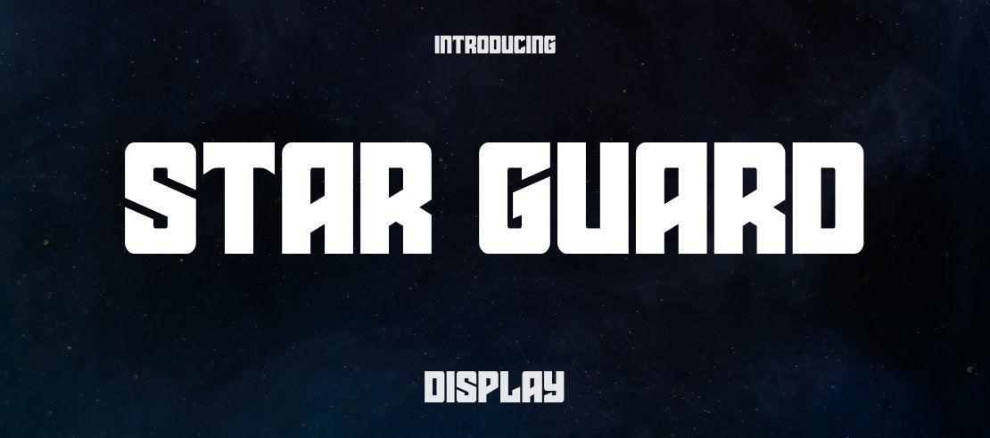 Star Guard Font Family