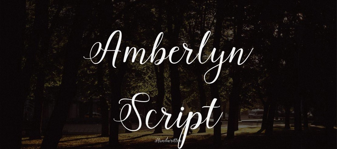 Amberlyn Script Font